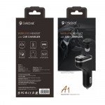 Wholesale Wireless Bluetooth Stereo Handsfree Headset with Car Charger Feature A1 (Black)